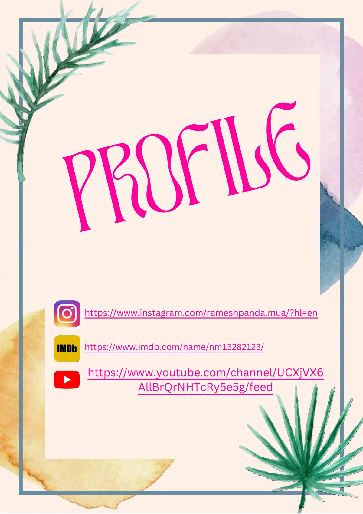 Female Artist portfolio page 2